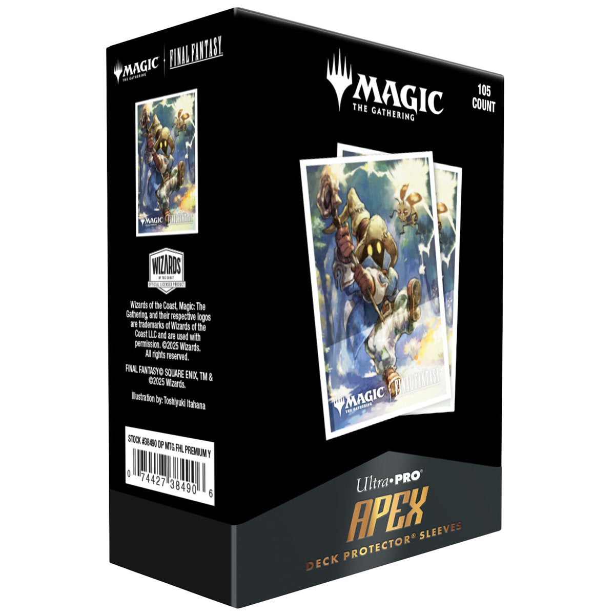 Magic The Gathering - APEX Sleeves - Final Fantasy Black Mage 105ct