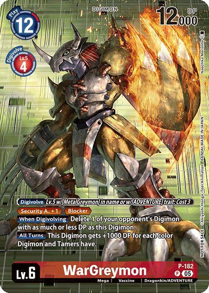 WarGreymon (BT-21: Illustration Celebration Pack) (P-182 P) [World Convergence]