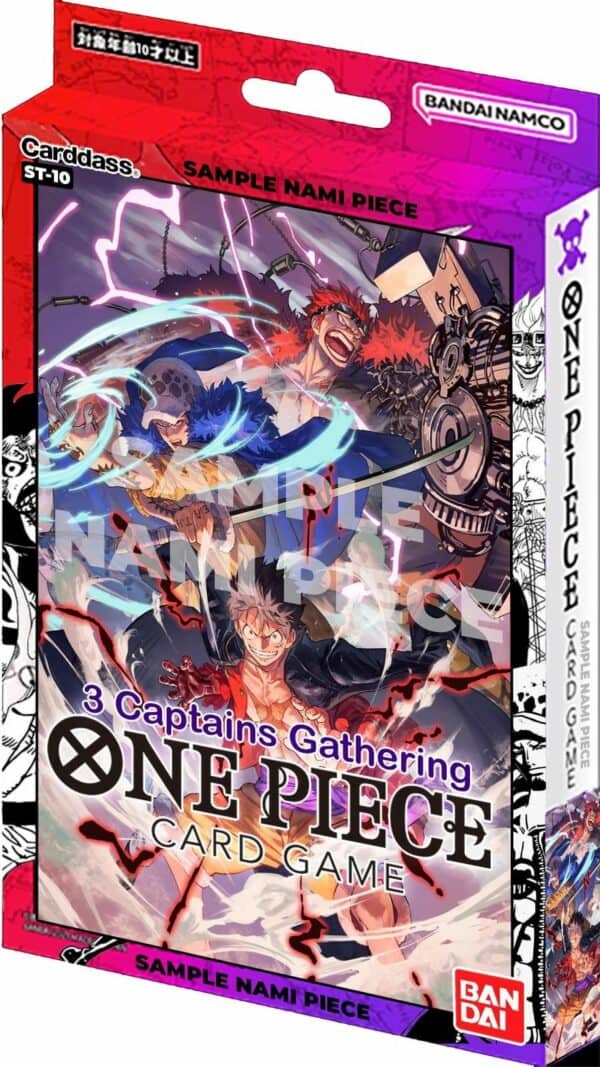 ONE PIECE CG ULTRA DECK THE THREE CAPTAINS (Pre Order) | Red Riot Games CA