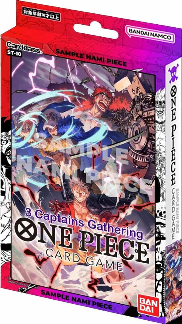 ONE PIECE CG ULTRA DECK THE THREE CAPTAINS (Pre Order)