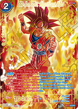 SSG Son Goku, Magnificent Might (SPR) (BT17-138) [Ultimate Squad] | Red Riot Games CA