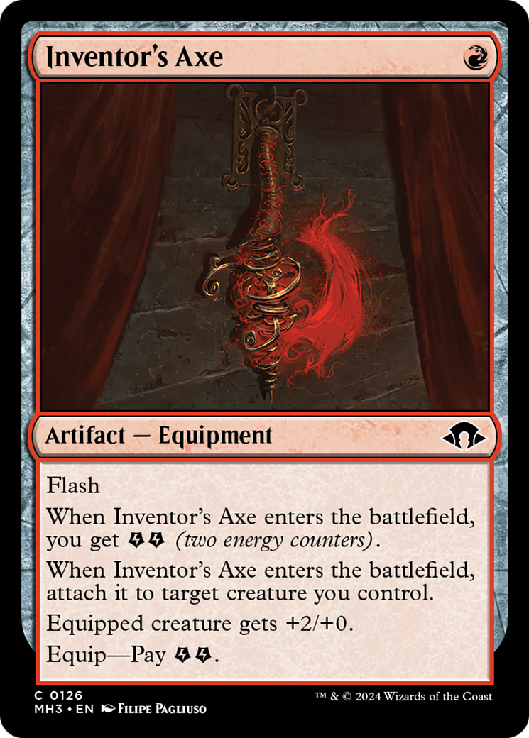 Inventor's Axe [Modern Horizons 3] | Red Riot Games CA
