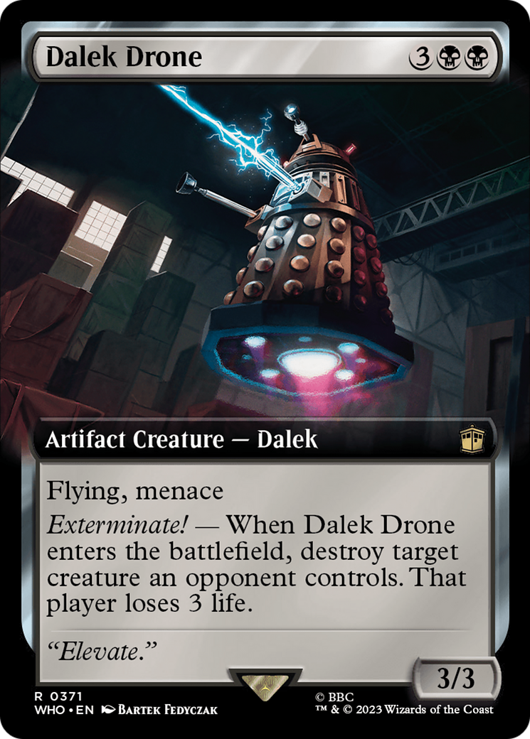 Dalek Drone (Extended Art) [Doctor Who] | Red Riot Games CA