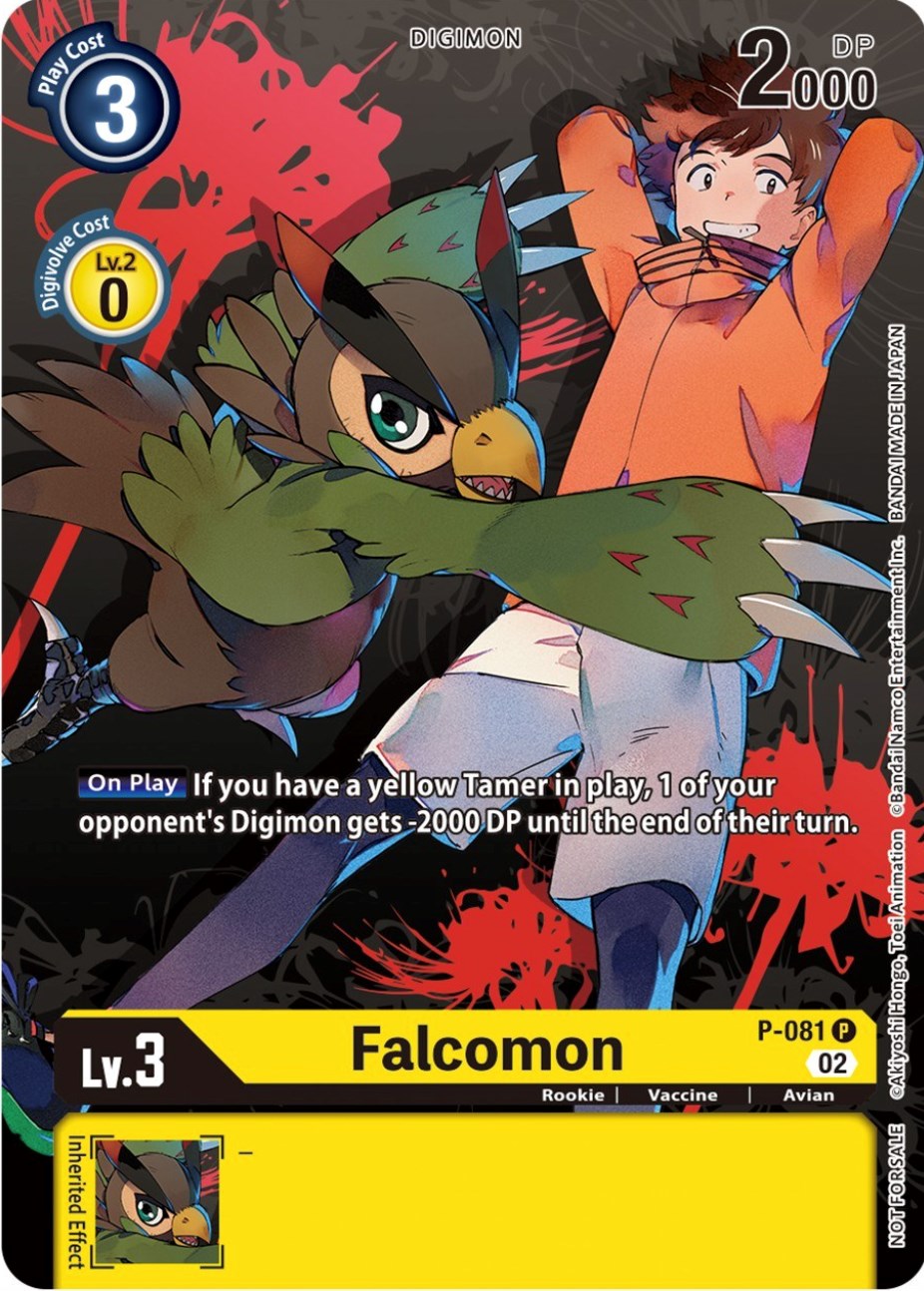 Falcomon [P-081] (Tamer Party Vol.7) [Promotional Cards] | Red Riot Games CA