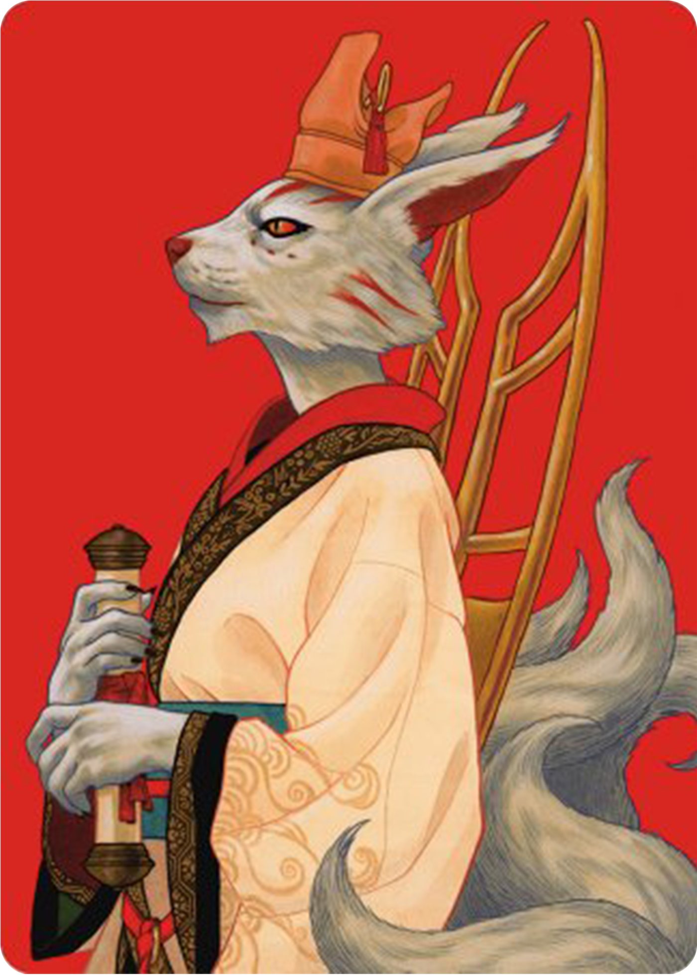 Pearl-Ear, Imperial Advisor Art Card [Modern Horizons 3 Art Series] | Red Riot Games CA