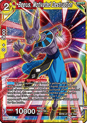 Beerus, Motivated Destruction (BT17-134) [Ultimate Squad] | Red Riot Games CA