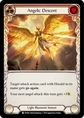 Angelic Descent (Red) [DTD032] (Dusk Till Dawn)  Rainbow Foil | Red Riot Games CA