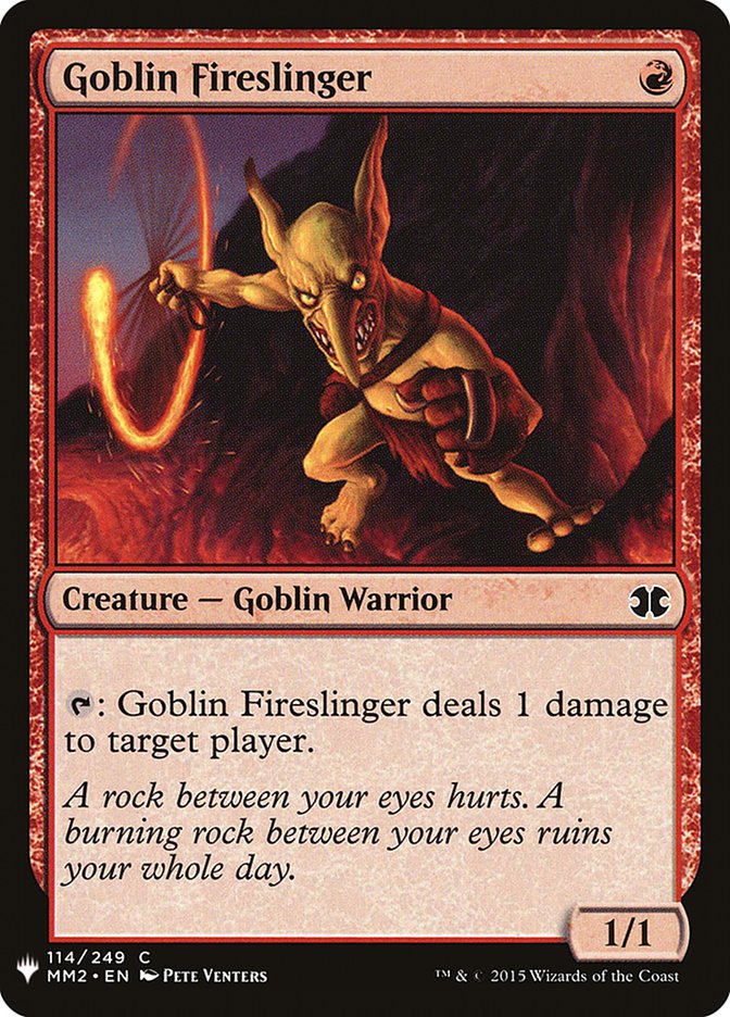 Goblin Fireslinger [Mystery Booster] | Red Riot Games CA