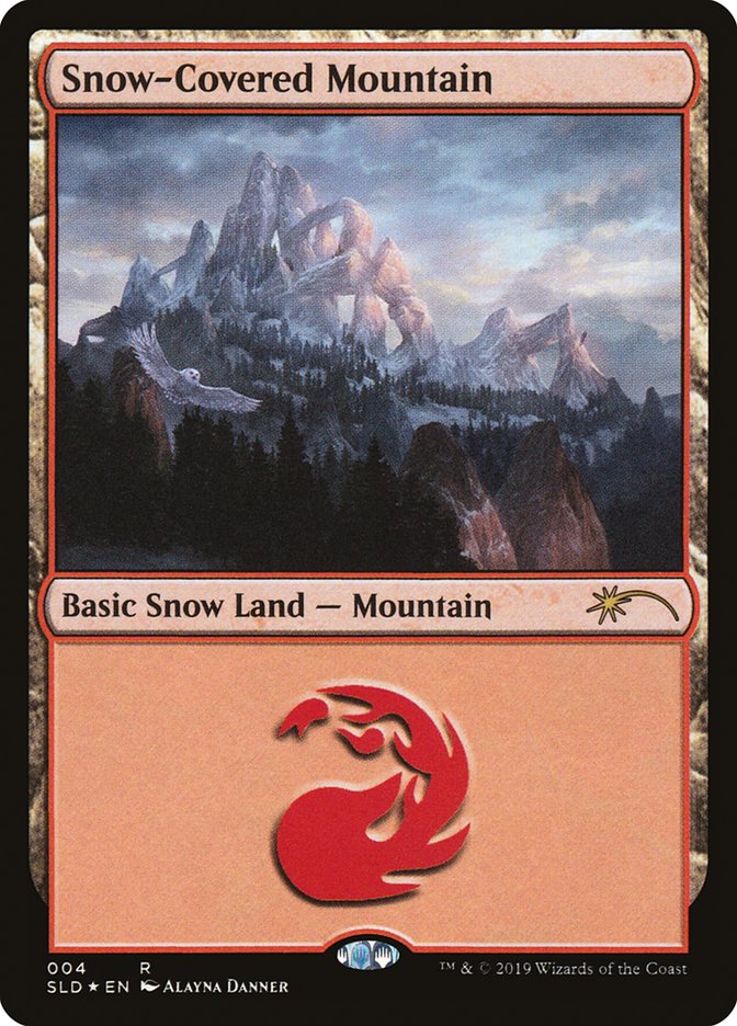 Snow-Covered Mountain (004) [Secret Lair Drop Series] | Red Riot Games CA