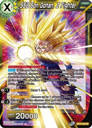SS2 Son Gohan, Z Fighter (BT17-083) [Ultimate Squad] | Red Riot Games CA