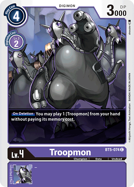 Troopmon [BT5-074] [Battle of Omni] | Red Riot Games CA