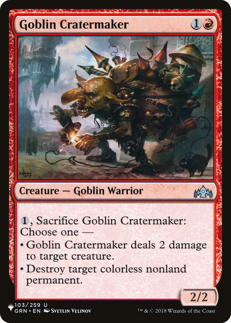 Goblin Cratermaker [The List Reprints] | Red Riot Games CA