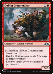 Goblin Cratermaker [The List Reprints] | Red Riot Games CA