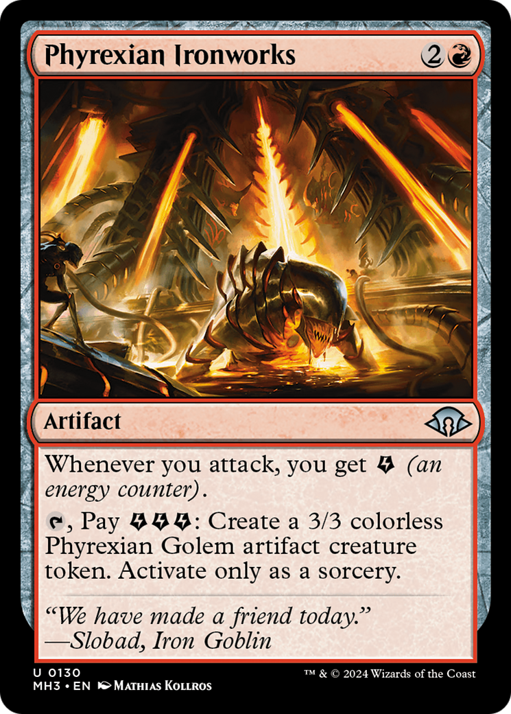 Phyrexian Ironworks [Modern Horizons 3] | Red Riot Games CA