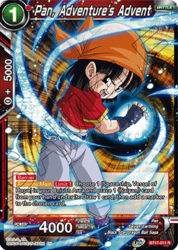 Pan, Adventure's Advent (BT17-011) [Ultimate Squad] | Red Riot Games CA