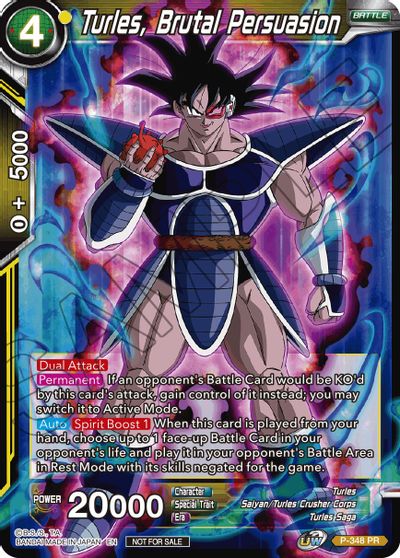 Turles, Brutal Persuasion (P-348) [Tournament Promotion Cards] | Red Riot Games CA