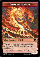 Spellgorger Weird // Energy Reserve Double-Sided Token [Modern Horizons 3 Tokens] | Red Riot Games CA