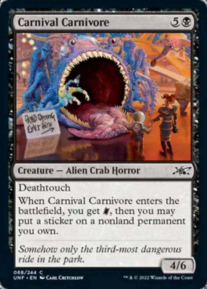 Carnival Carnivore [Unfinity] | Red Riot Games CA