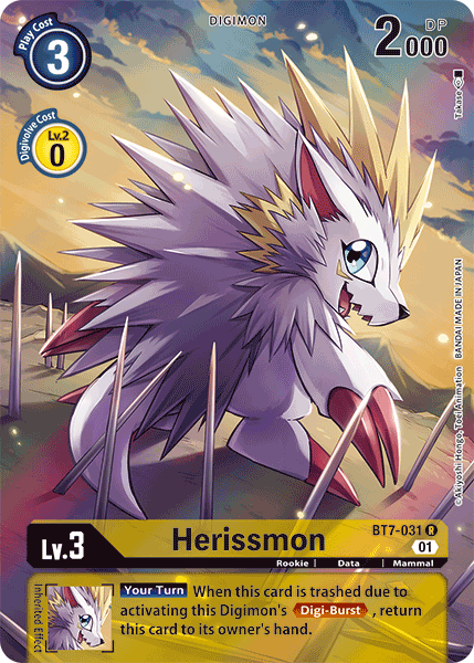 Herissmon [BT7-031] (Alternate Art) [Next Adventure] | Red Riot Games CA