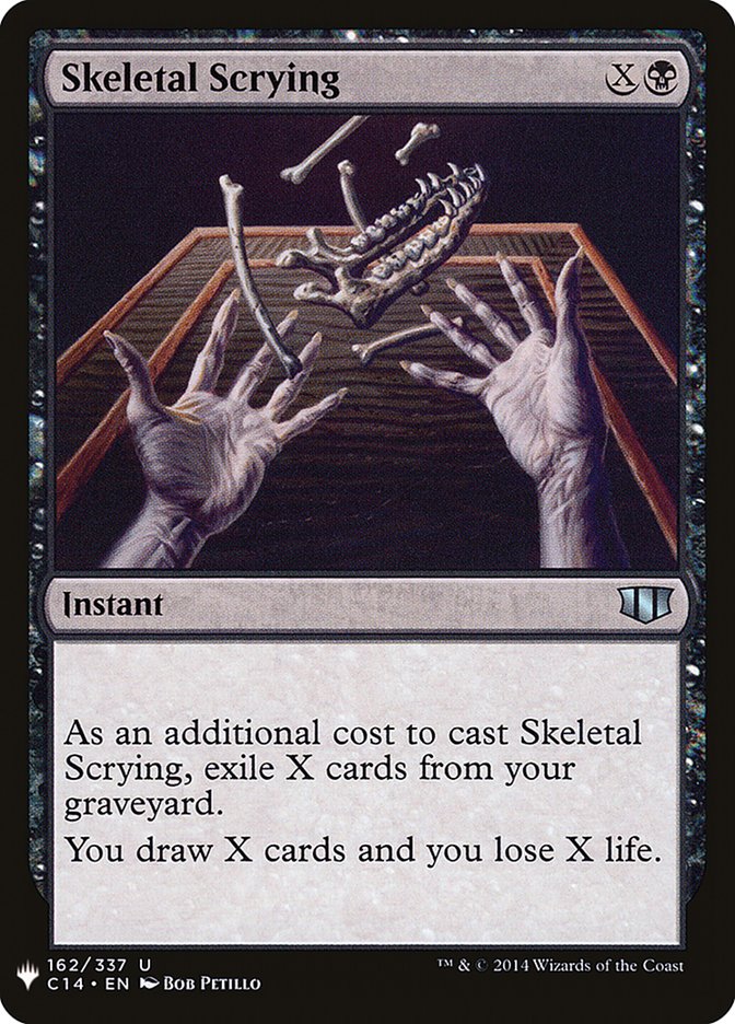 Skeletal Scrying [Mystery Booster] | Red Riot Games CA