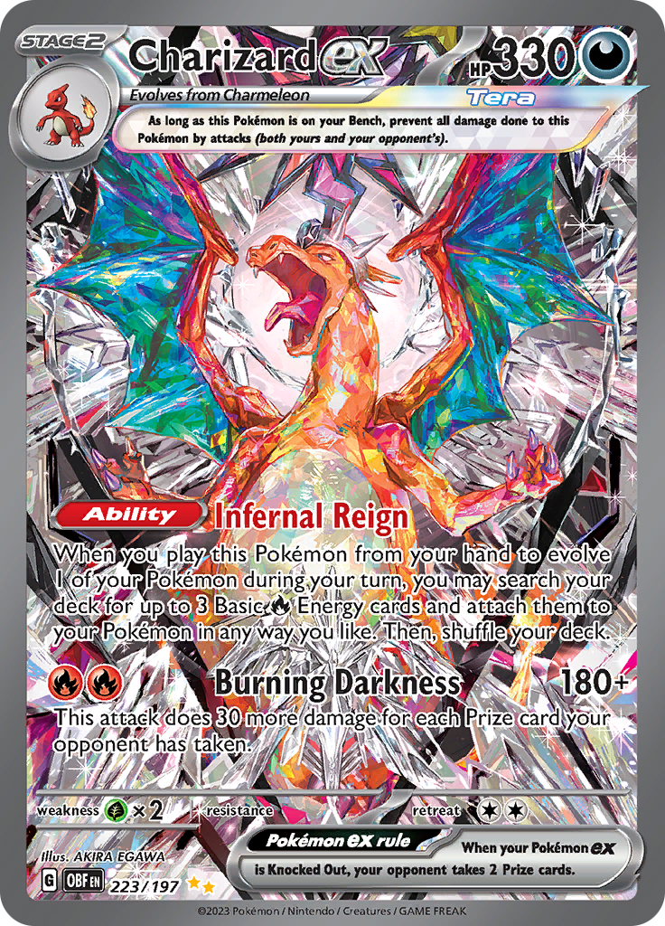 Charizard ex (223/197) [Scarlet & Violet: Obsidian Flames] | Red Riot Games CA