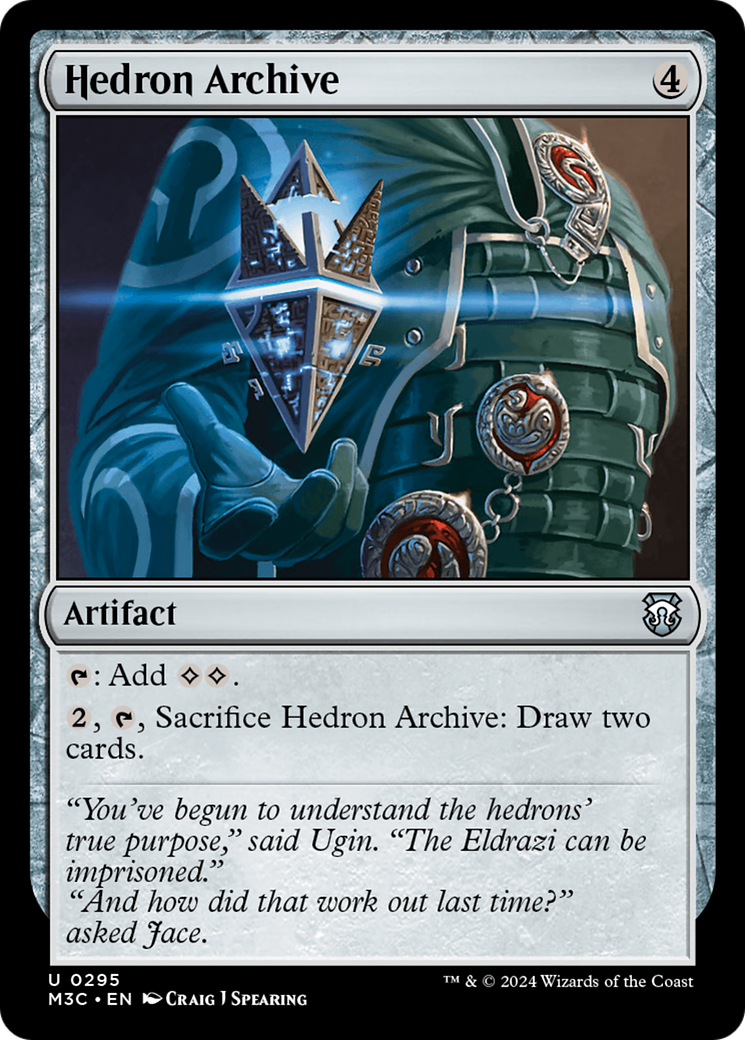 Hedron Archive (Ripple Foil) [Modern Horizons 3 Commander] | Red Riot Games CA