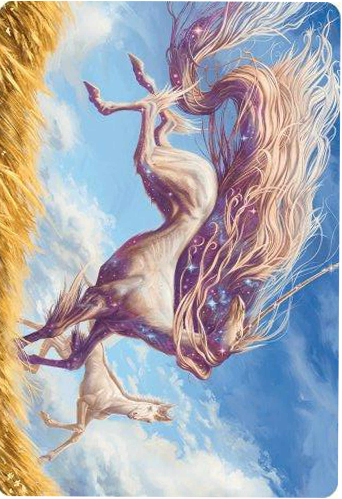 Nyxborn Unicorn Art Card [Modern Horizons 3 Art Series] | Red Riot Games CA