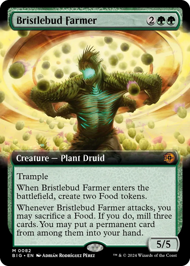 Bristlebud Farmer (Extended Art) [Outlaws of Thunder Junction: The Big Score] | Red Riot Games CA