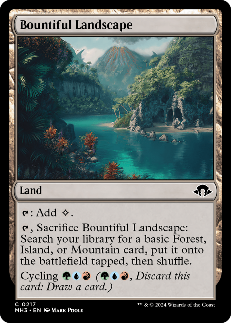 Bountiful Landscape [Modern Horizons 3] | Red Riot Games CA