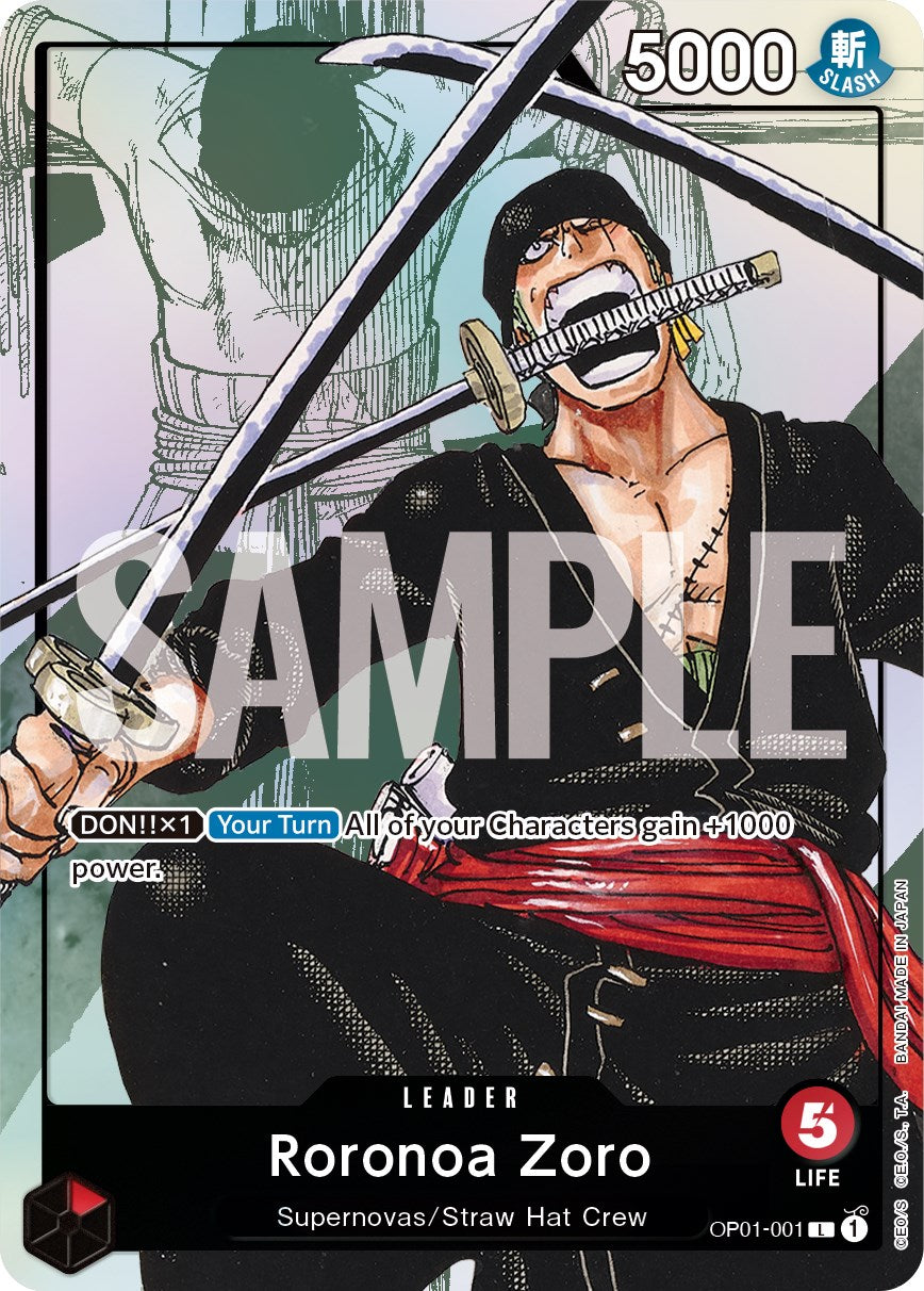 Roronoa Zoro (Alternate Art) [One Piece Promotion Cards] | Red Riot Games CA