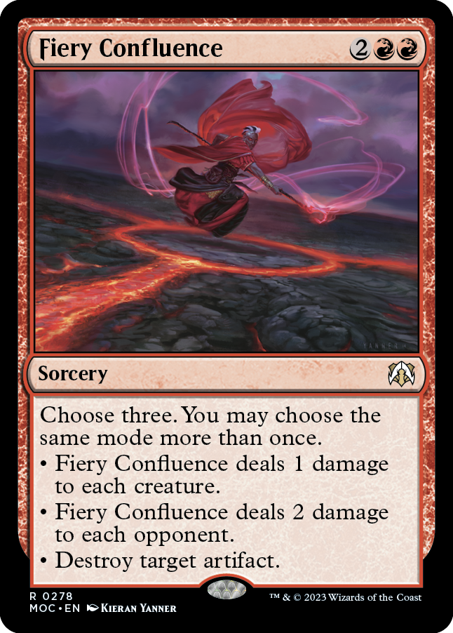 Fiery Confluence [March of the Machine Commander] | Red Riot Games CA