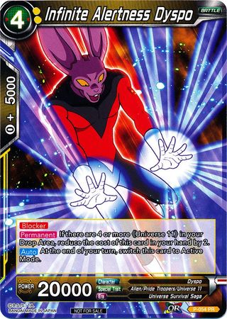 Infinite Alertness Dyspo (P-054) [Promotion Cards] | Red Riot Games CA