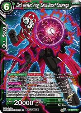 Dark Masked King, Spirit Boost Sovereign (P-321) [Tournament Promotion Cards] | Red Riot Games CA