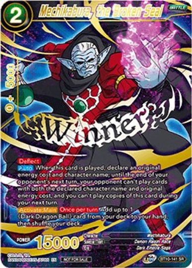 Mechikabura, the Broken Seal (Alternate Art Set 2021 Vol.1) (BT10-141) [Tournament Promotion Cards] | Red Riot Games CA
