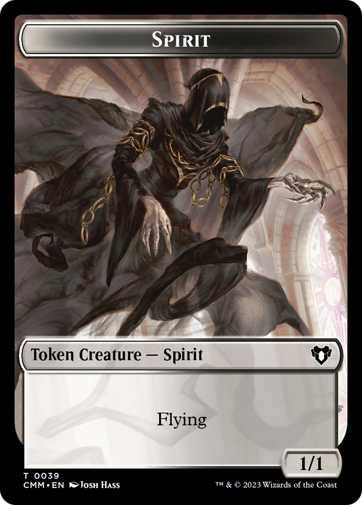 Spirit // Eldrazi Scion Double-Sided Token [Commander Masters Tokens] | Red Riot Games CA