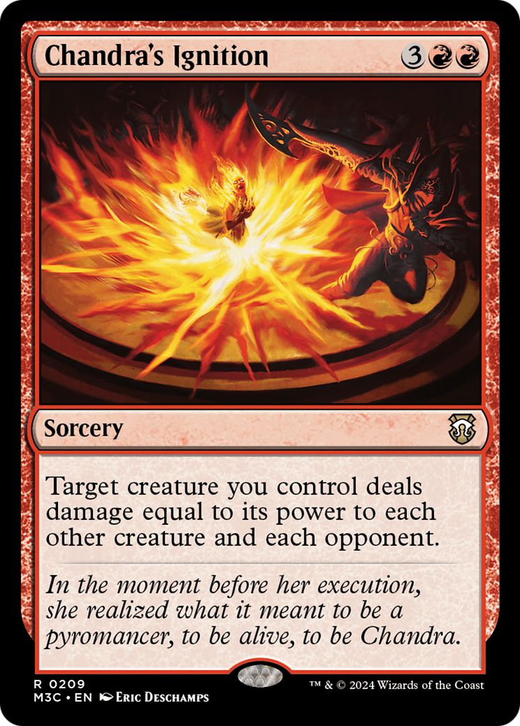 Chandra's Ignition (Ripple Foil) [Modern Horizons 3 Commander] | Red Riot Games CA