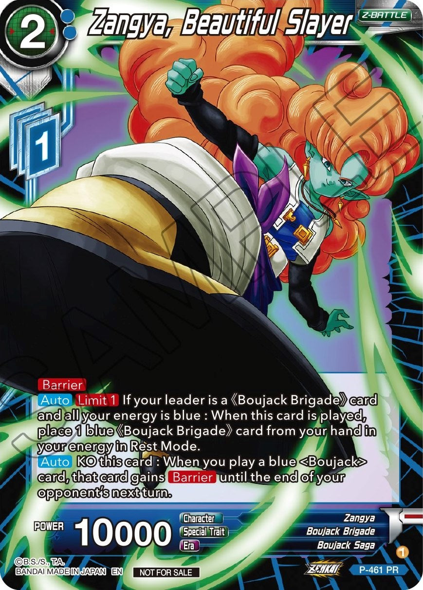 Zangya, Beautiful Slayer (Z03 Dash Pack) (P-461) [Promotion Cards] | Red Riot Games CA