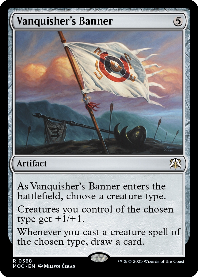 Vanquisher's Banner [March of the Machine Commander] | Red Riot Games CA