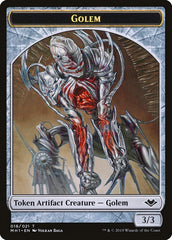 Goblin (010) // Golem (018) Double-Sided Token [Modern Horizons Tokens] | Red Riot Games CA