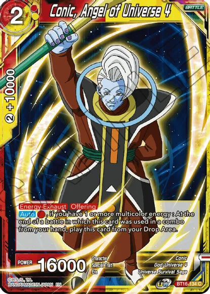 Conic, Angel of Universe 4 (BT16-134) [Realm of the Gods] | Red Riot Games CA
