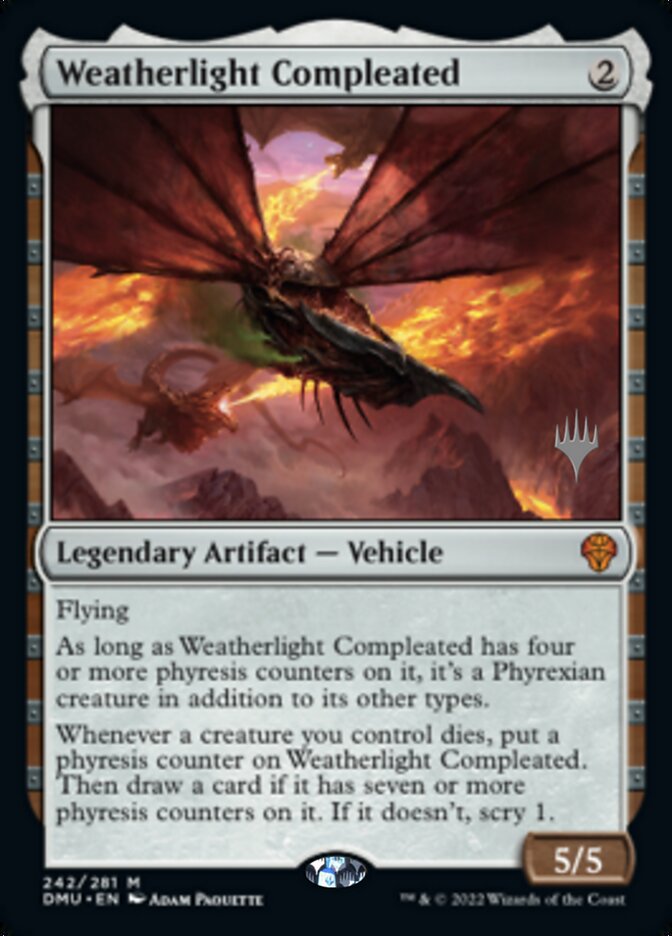 Weatherlight Compleated (Promo Pack) [Dominaria United Promos] | Red Riot Games CA