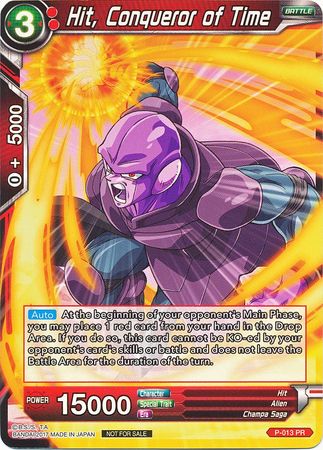 Hit, Conqueror of Time (Foil) (P-013) [Promotion Cards] | Red Riot Games CA