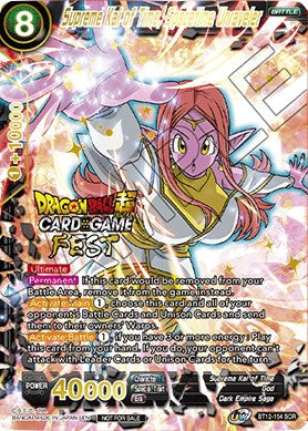 Supreme Kai of Time, Spacetime Unraveler (Card Game Fest 2022) (BT12-154) [Tournament Promotion Cards] | Red Riot Games CA