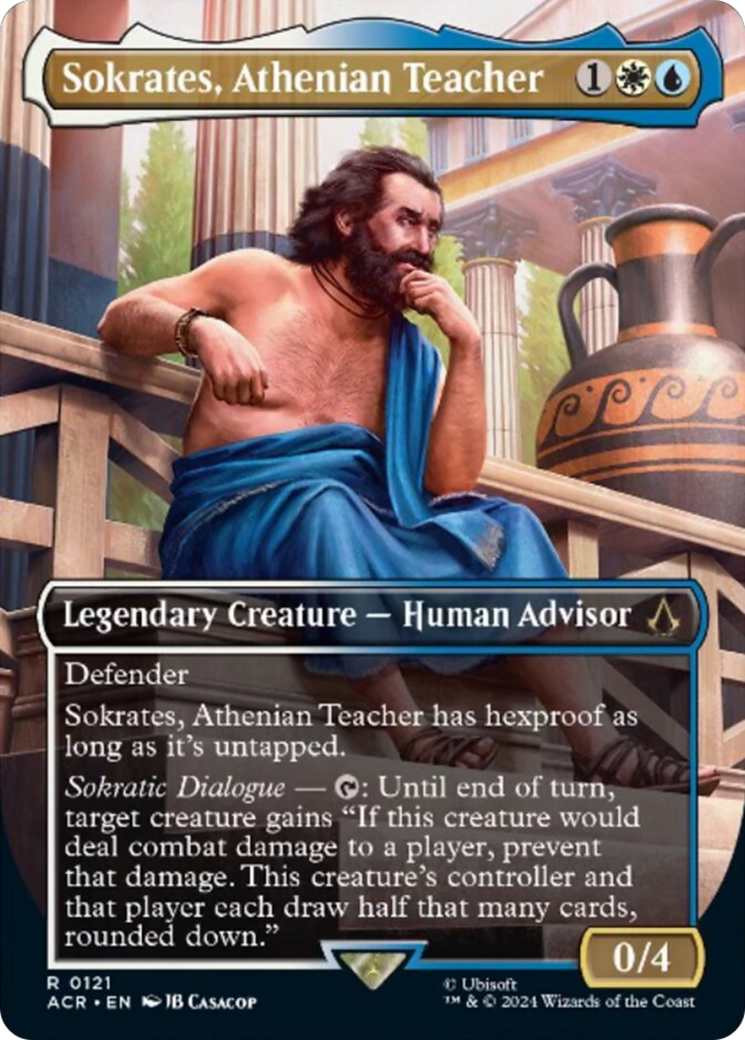 Sokrates, Athenian Teacher (Borderless) [Assassin's Creed] | Red Riot Games CA