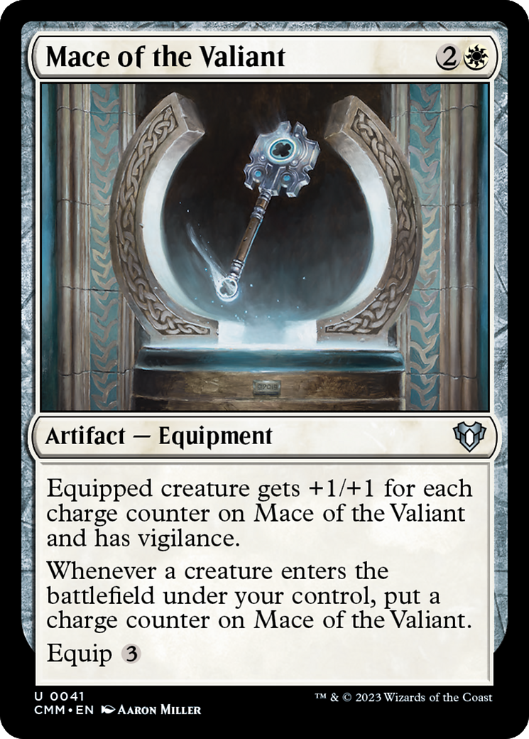 Mace of the Valiant [Commander Masters] | Red Riot Games CA