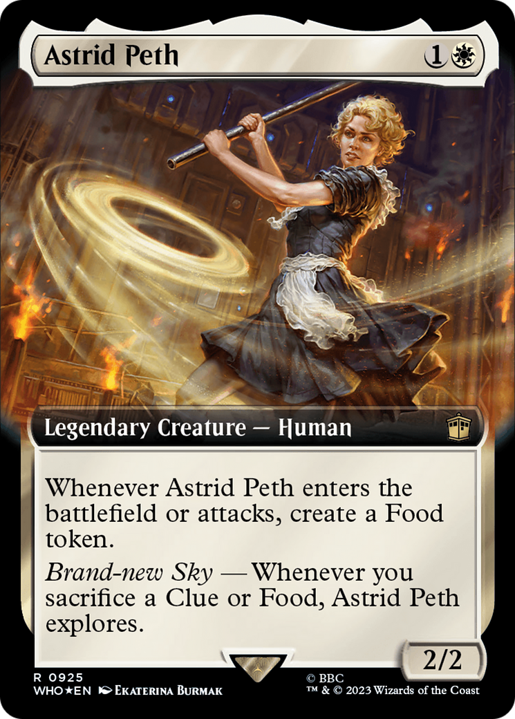 Astrid Peth (Extended Art) (Surge Foil) [Doctor Who] | Red Riot Games CA