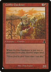 Goblin Gardener [The List Reprints] | Red Riot Games CA