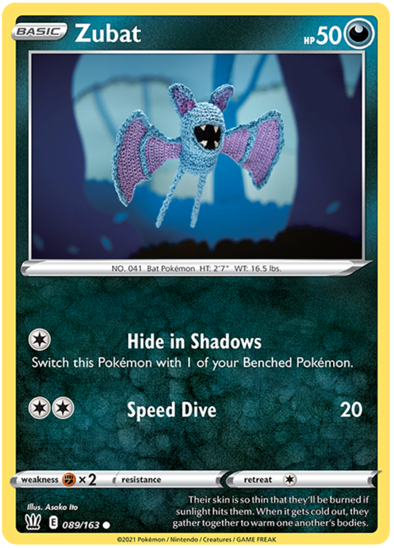 Zubat (089/163) [Sword & Shield: Battle Styles] | Red Riot Games CA