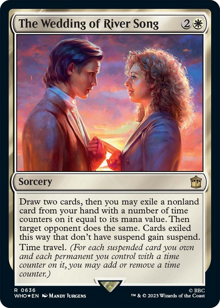 The Wedding of River Song (Surge Foil) [Doctor Who] | Red Riot Games CA