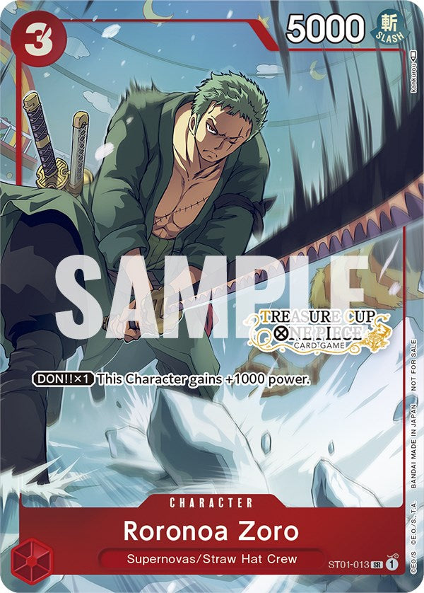 Roronoa Zoro (Treasure Cup) [One Piece Promotion Cards] | Red Riot Games CA